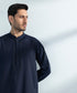 Embroidered Dobby Kurta